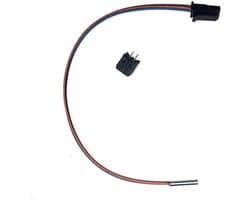 Temperatuursensor PT100 - Hittebestendige Sensor - 3D Printen - Tot 450 Graden - 3mm OD - Zilver