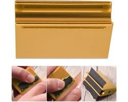 Polijstgereedschap voor Leren Randen, Aluminium Sleper en Branders voor DIY Leren Ambachten en Projecten