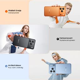 Blackview WAVE 7C Smartphone 4G - 16GB RAM - 64GB ROM - 6,56 inch - Android 16 Telefoon - 5000 mAh - Dual SIM - GPS - OTG - Zwart — thumbnail 2