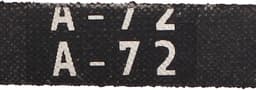 Aandrijfriem Grasmaaier - V-snaar - Gazon Onderhoud - Lange Levensduur - 183cm x 1.3cm - Zwart — thumbnail 2