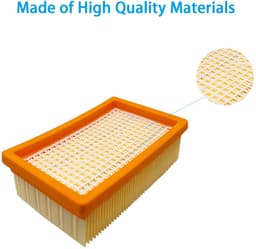 2 Pack Filter Vervangende Onderdelen voor Karcher WD4 WD5 WD6 MV4 MV5 MV6 Nat & Droog Stofzuiger Accessoires — thumbnail 3