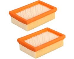 2 Pack Filter Vervangende Onderdelen voor Karcher WD4 WD5 WD6 MV4 MV5 MV6 Nat & Droog Stofzuiger Accessoires