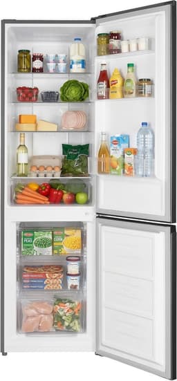 Heinner HCNF-HM253XE++ Koel-vriescombinatie – 253 L – No Frost – Elektronische Temperatuurregeling – Omkeerbare Deur – RVS – 5 Jaar Garantie — thumbnail 3