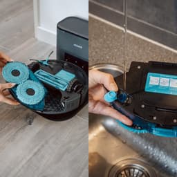 Achaté Robotstofzuiger met Dweilfunctie – 15000Pa Krachtige Zuigkracht – LiDAR Lasernavigatie – Roterende Dweilmoppen – App & Spraakbediening – Ideaal voor Huisdieren & Tapijt — thumbnail 2