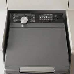 Heinner HWM-TL8013IVKSA++ Bovenlader Wasmachine 8 kg – 1300 tpm – Inverter Motor – Energieklasse A – 15 Programma’s met Trommelreiniging – Kinderslot – Zilver – 5 Jaar Garantie — thumbnail 8