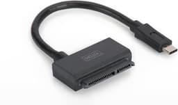 USB-C naar SATA Adapterkabel - Externe Harde Schijf Kabel - Data Overzetten - Ondersteunt 5TB Opslag - 35 cm - Zwart — thumbnail 1