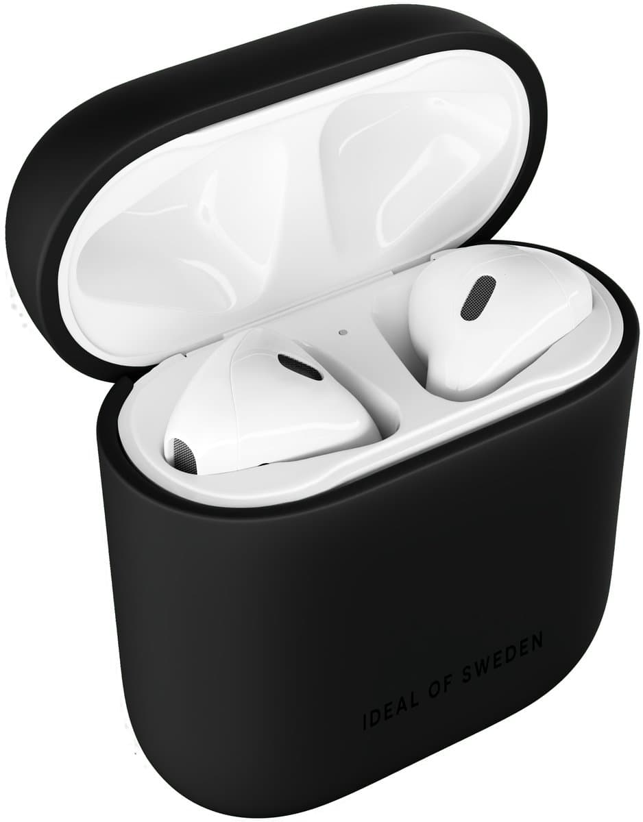 iDeal of Sweden Silicone Case voor de Apple Airpods 1 / 2 - Zwart — afbeelding 1