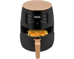 Heteluchtfriteuse - Airfryer XXL - Gezond Koken - XXL Capaciteit - 35 Liter - Zwart Goud