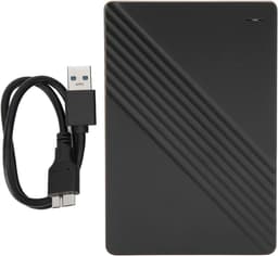 Externe Harde Schijf - Draagbare Opslag - Bestanden Opslaan - Snelle USB 3.0 - 2TB Capaciteit - Zwart — thumbnail 1