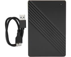 Externe Harde Schijf - Draagbare Opslag - Bestanden Opslaan - Snelle USB 3.0 - 2TB Capaciteit - Zwart