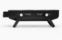 2 in 1 compact BBQ zwart - GrillMaster Compact Series - BBQ Grill & Roker - Zwart - Ruimtebesparend - Verstelbare Ventilatie - Draagbaar — thumbnail 1