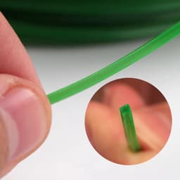 Cosensi - Dailygoody - Grassnijder - Trimmerlijn - Robuust nylon - 50 m - Nylondraad - Geschikt voor tuinieren, bosmaaier, grasmaaier - Groen — thumbnail 5