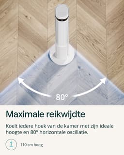 Duux Elevate – Stille Torenventilator met Ionisator – 26 Snelheden & Slaapmodus - Wit — thumbnail 4
