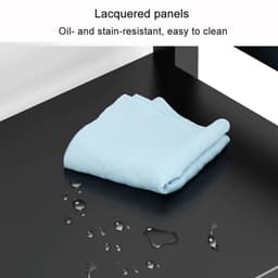 Magnetron Plank - Magnetron Stand - Keuken Opbergen - Uitschuifbaar Ontwerp - Met 6 Haken - Wit — thumbnail 5