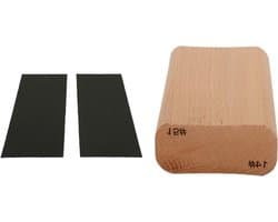 Houten Radius Schuurblok voor Gitaar, Geschikt voor Fretboard, Duurzaam en Sterk met Glad Oppervlak (14&15 inch)