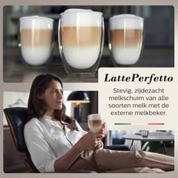 Saeco GranAroma SM6585/00 - Espressomachine - 16 Dranken met melksysteem - Volautomatisch - Koffiemachine met bonen + AquaClean filter - Metaal/Zwart — thumbnail 4