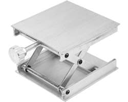 Verstelbaar Lifting Platform met Laser Waterpas - Universele Lab Jack Lift Stand voor Precisiewerk en Ondersteuning tot 90mm