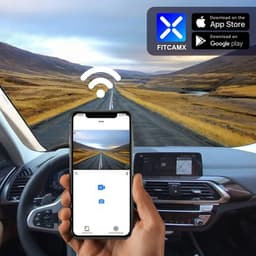 Dashcam BMW - Autocamera Video - Rijgedrag Vastleggen - OEM Geïntegreerde Stijl - 4K Resolutie - Grijs — thumbnail 2