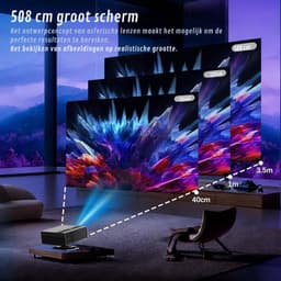 MKSS® Mini Beamer – Projector – Thuisbioscoop Beamer — thumbnail 2