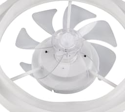 Fantiluxe - Greta - Plafondventilator zonder lamp - Wit - Ø50cm - Plafond ventilator - Afstandsbediening - Slaapkamer — thumbnail 4