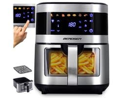 Berdsen BD-656 - Olievrije Frituurpan - 1700W - Zilver - 9,1L