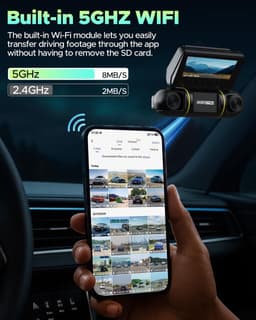 Auto Camera - Dashcam 4 Kanaals - Veilig Rijden - 360 Graden Zicht - 1080P FHD - Zwart — thumbnail 3