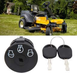 Dailygoods- Startsleutel Vervangend - 3 Posities - 2 Sleutels - Compatibel met 925-04228/725-04228 - Duurzaam - ABS L/Koper Materiaal - Ontstekingsschakelaar — thumbnail 4