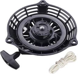 Grasmaaier Starter - Terugslag Starter - Motor Starten - Directe Vervanging - 21 cm - Zwart — thumbnail 1
