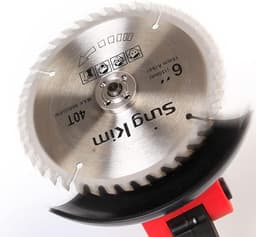 Draagbare Grasmaaier - Elektrisch gereedschap - Tuinonderhoud - Lichtgewicht ontwerp - 2 cm snijbreedte - Metaal — thumbnail 5