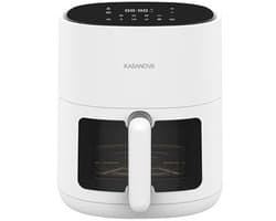 Digitale Heteluchtfriteuse - Airfryer - Gezond Frituren - Programmeerbaar - 45 Liter - Wit