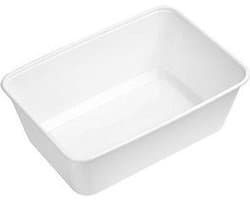 Magnetron  bakjes , Microgolfoven bakken 750  cc/100  stuks met deksel