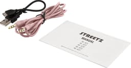 STREETZ HL-BT402 Opvouwbare draadloze On-ear hoofdtelefoon met microfoon - Roze — thumbnail 4