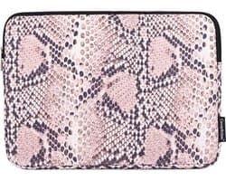 Laptophoes 13 Inch GV – Macbook Pro 13 Inch case 2009-2012 – Macbook Air 2008-2017 Case – Laptop Sleeve – Slangenleer Print