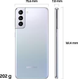 Samsung Galaxy S21+ - 5G - 128GB - Phantom Silver — thumbnail 13