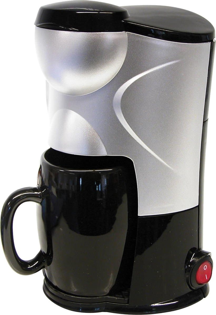 Carpoint Koffiezetapparaat – 150 ml – Met Mok – 170W – Voeding via sigarettenaansteker — afbeelding 1