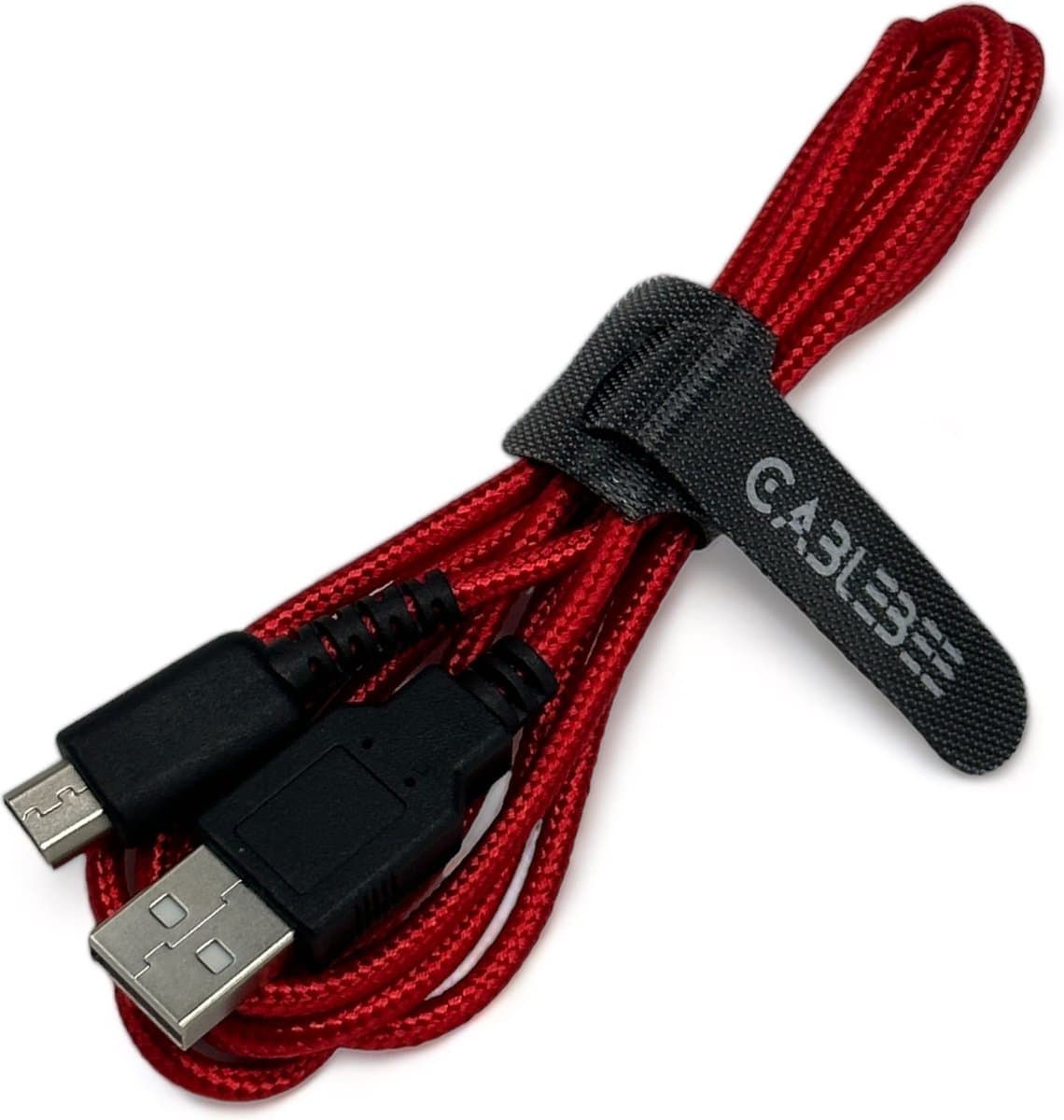 Cablebee USB oplader / laadkabel geschikt voor Nintendo 3DS / DSi / 2DS - Lengte 1.5 meter - Rood — afbeelding 1