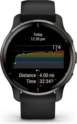 Garmin Venu 2 Plus Health Smartwatch - Amoled touchscreen - 9 dagen batterij - spraakbesturing - Zwart — thumbnail 12