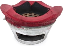 Thaise Kookpot 'Tao' – BBQ Steen Tafelmodel – Traditionele Stenen Stove 33x33x17 cm — thumbnail 3