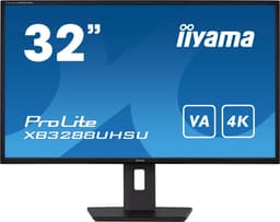 iiyama ProLite XB3288UHSU-B5 - 32 inch - 4K - VA - USB-Hub (2x) - Verstelbaar — thumbnail 1