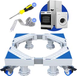 Wasmachine Droger Verhoger - Meubelroller - Wasmachine Meubel - Universele Transporthulp - Meubelverhoger Diverse Apparaten — thumbnail 1