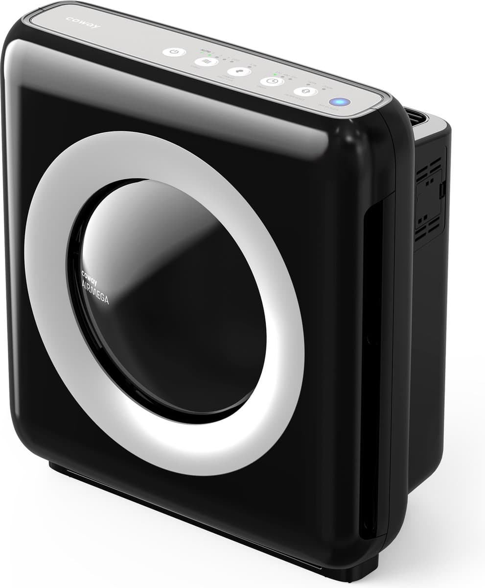 Coway ap-1512hh MIGHTY Luchtreiniger - Air Purifier - 421 m³/u - Wasbaar pre-filter + HEPA filter + geurfilter - Tegen stof, pollen, allergenen en huisdieren - Fluisterstil met slaapstand - Wirecutter Top Pick - Zwart — afbeelding 1