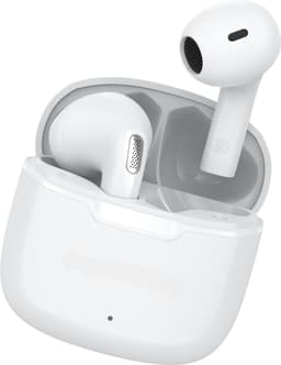 Draadloze Oordopjes – Bluetooth Oordopjes – Oortjes draadloos – Oordopjes draadloos - Noise cancelling - Universeel – Wit — thumbnail 1