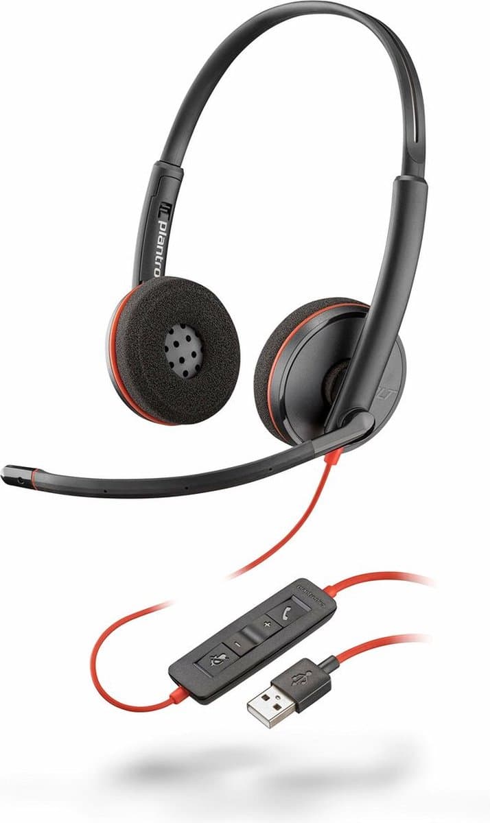 Plantronics Blackwire 3220 - Binaural Koptelefoon Zwart — afbeelding 1