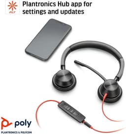 Headphones with Microphone Poly 214016-01 — thumbnail 2