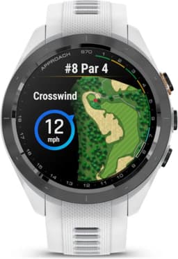 Garmin Approach S70 Premium GPS Golfhorloge 42 mm - Wit — thumbnail 11
