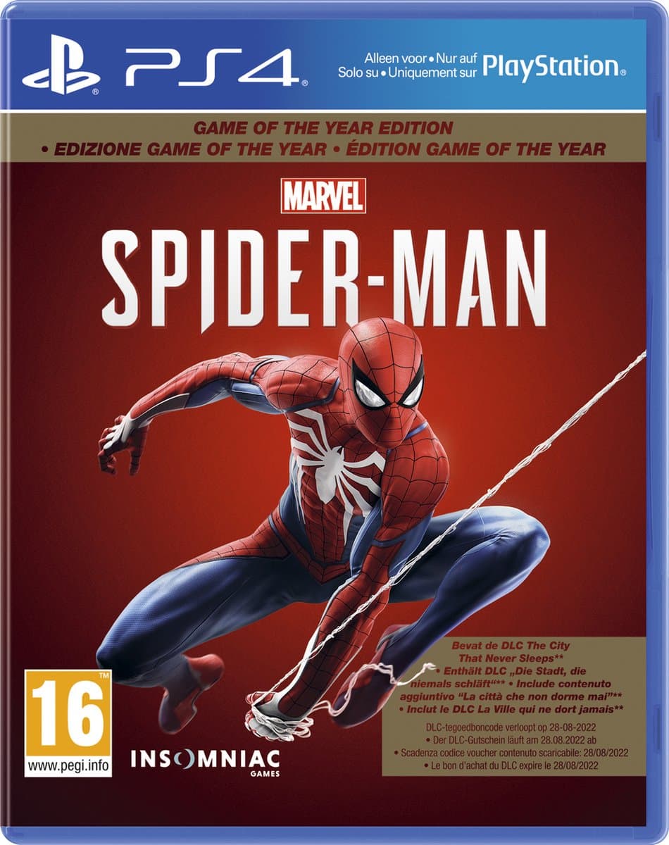 Marvel's Spider-Man - Game of the Year edition - PS4 — afbeelding 1