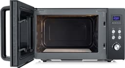Severin MW 7763 Magnetron met Grill – Glazen Bodem zonder Draaiplateau – 9 Programma’s - 25 Liter - Zwart — thumbnail 2