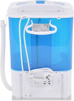 vidaXL Mini wasmachine met enkele trommel 2,6 kg — thumbnail 3