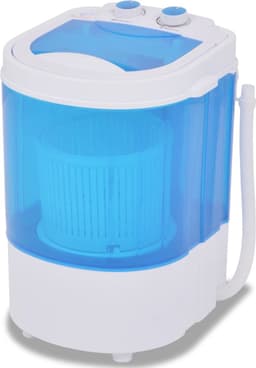 vidaXL Mini wasmachine met enkele trommel 2,6 kg — thumbnail 1