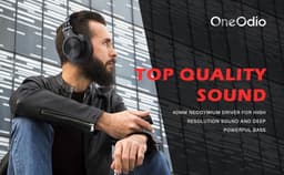 OneOdio Fusion A70 Zwart/Rood – Draadloze Over-Ear Koptelefoon – DJ & Studio – Hi-Res Audio — thumbnail 14